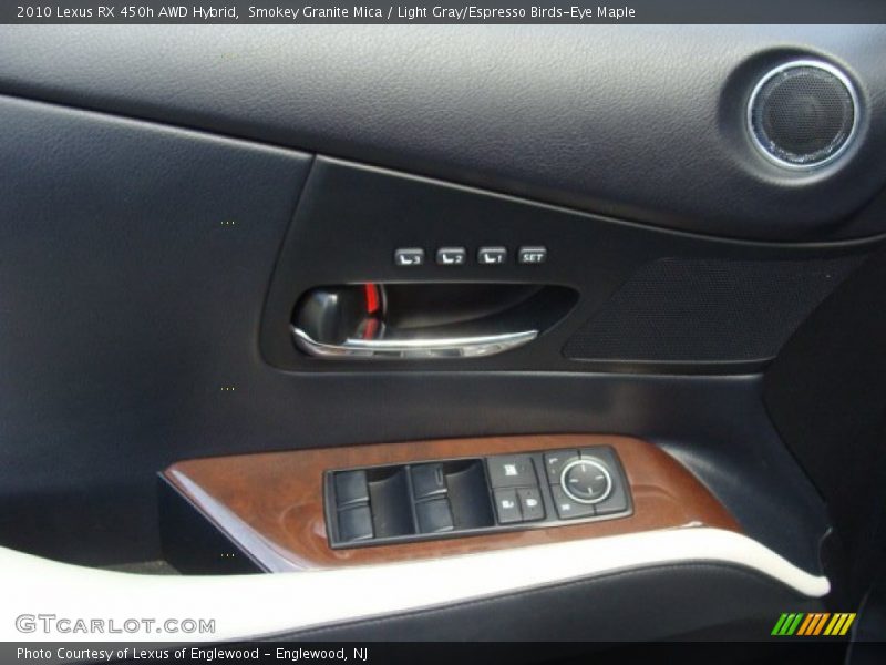 Smokey Granite Mica / Light Gray/Espresso Birds-Eye Maple 2010 Lexus RX 450h AWD Hybrid
