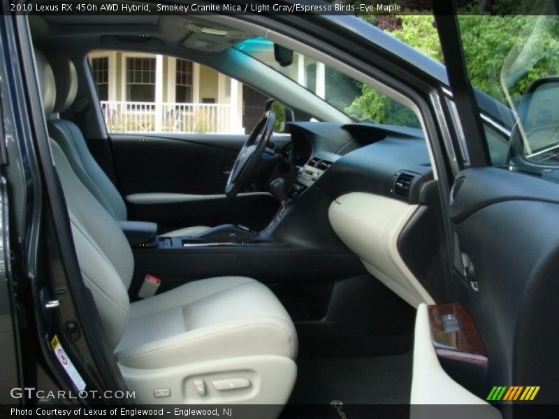 Smokey Granite Mica / Light Gray/Espresso Birds-Eye Maple 2010 Lexus RX 450h AWD Hybrid