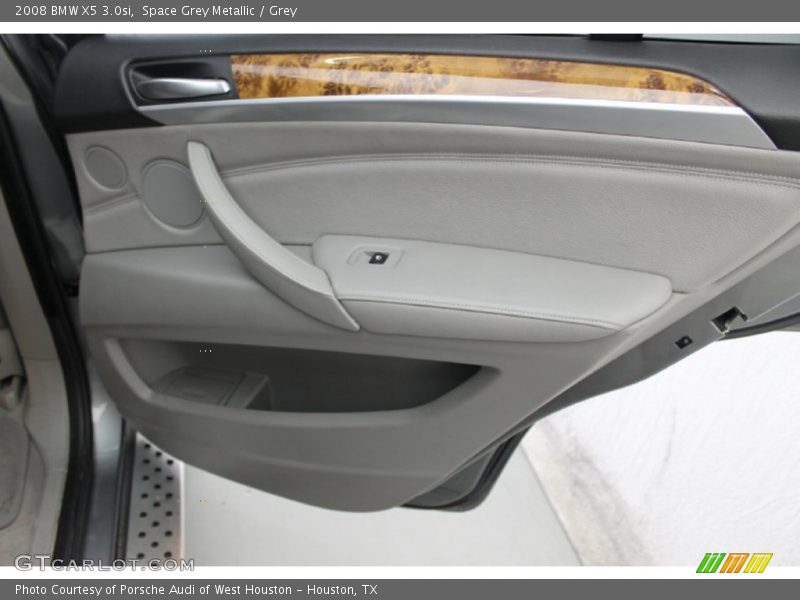 Space Grey Metallic / Grey 2008 BMW X5 3.0si