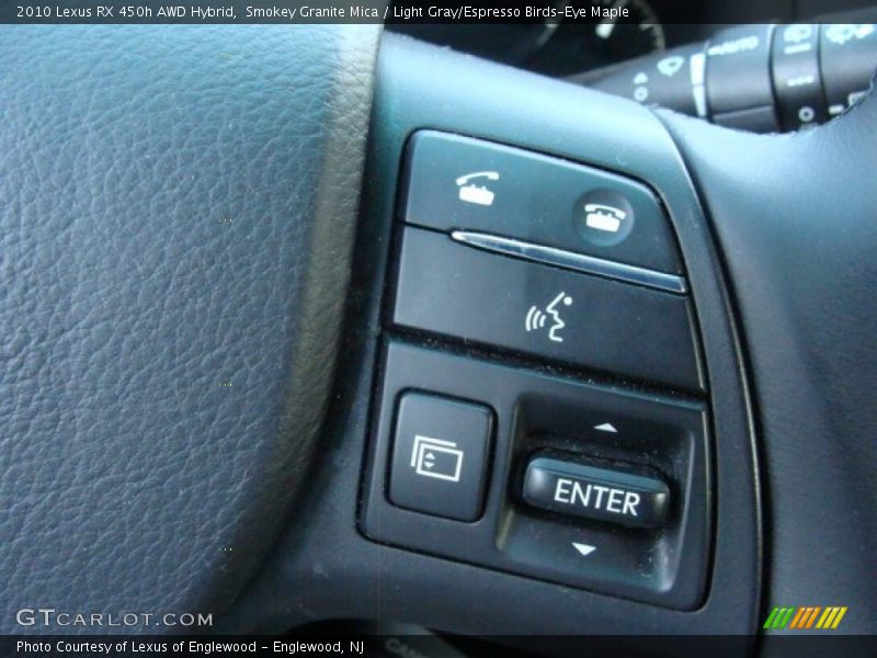 Smokey Granite Mica / Light Gray/Espresso Birds-Eye Maple 2010 Lexus RX 450h AWD Hybrid