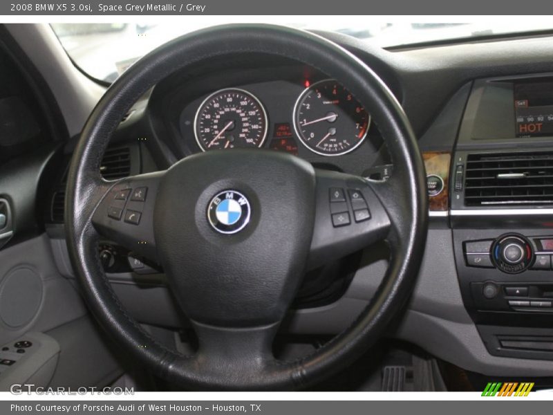 Space Grey Metallic / Grey 2008 BMW X5 3.0si