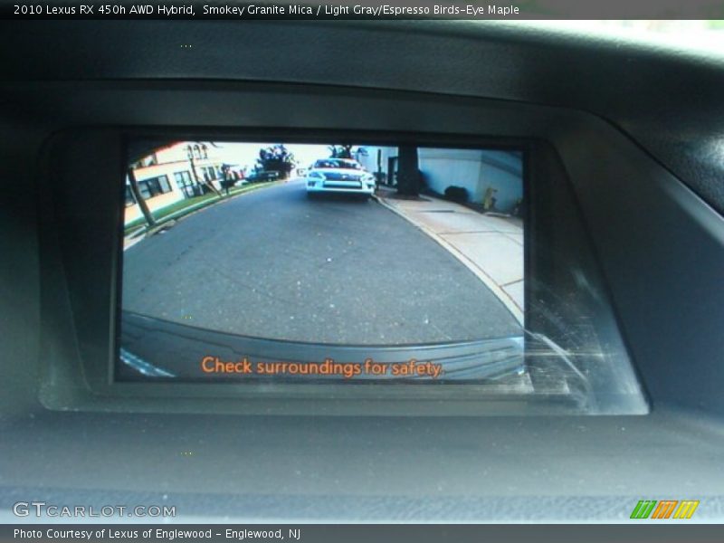 Smokey Granite Mica / Light Gray/Espresso Birds-Eye Maple 2010 Lexus RX 450h AWD Hybrid