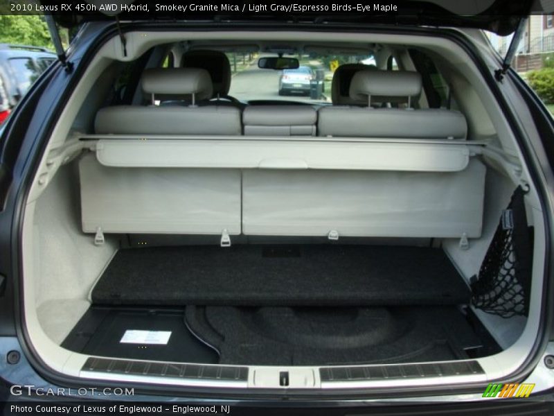 Smokey Granite Mica / Light Gray/Espresso Birds-Eye Maple 2010 Lexus RX 450h AWD Hybrid