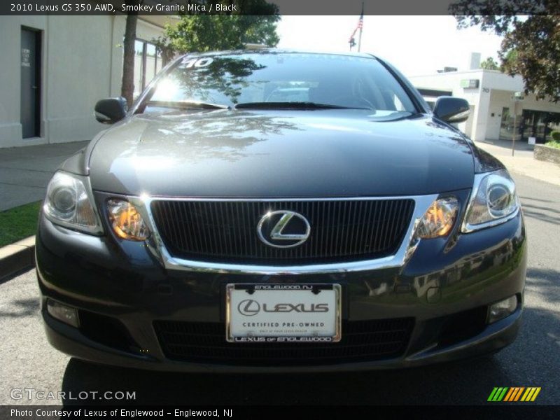 Smokey Granite Mica / Black 2010 Lexus GS 350 AWD