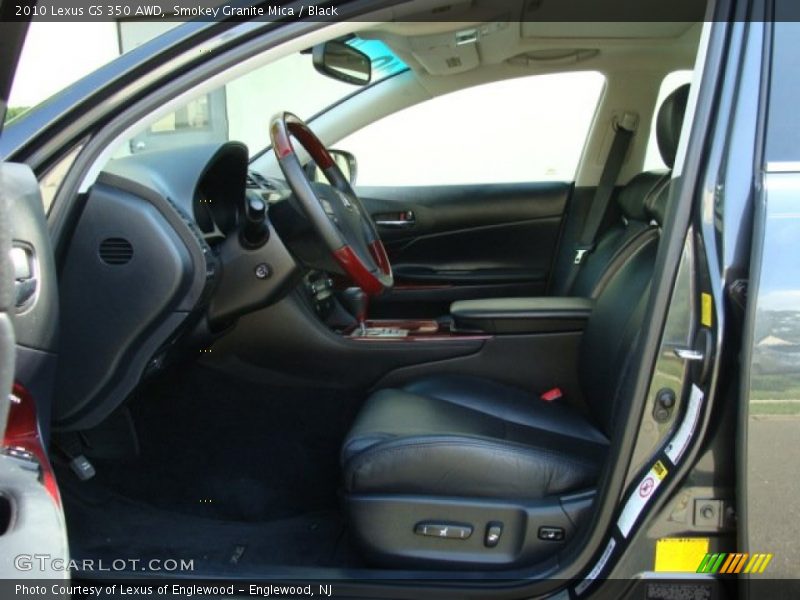 Smokey Granite Mica / Black 2010 Lexus GS 350 AWD