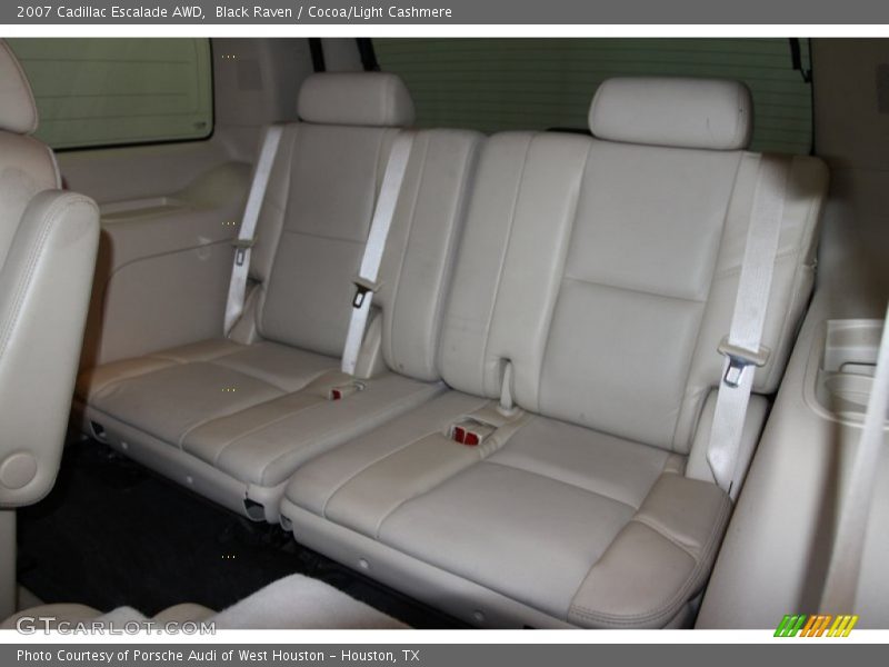 Black Raven / Cocoa/Light Cashmere 2007 Cadillac Escalade AWD