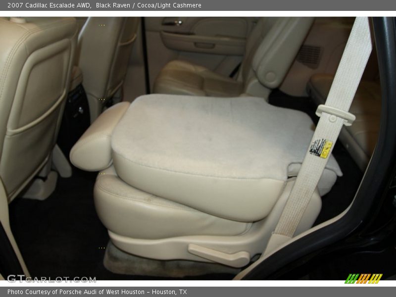 Black Raven / Cocoa/Light Cashmere 2007 Cadillac Escalade AWD