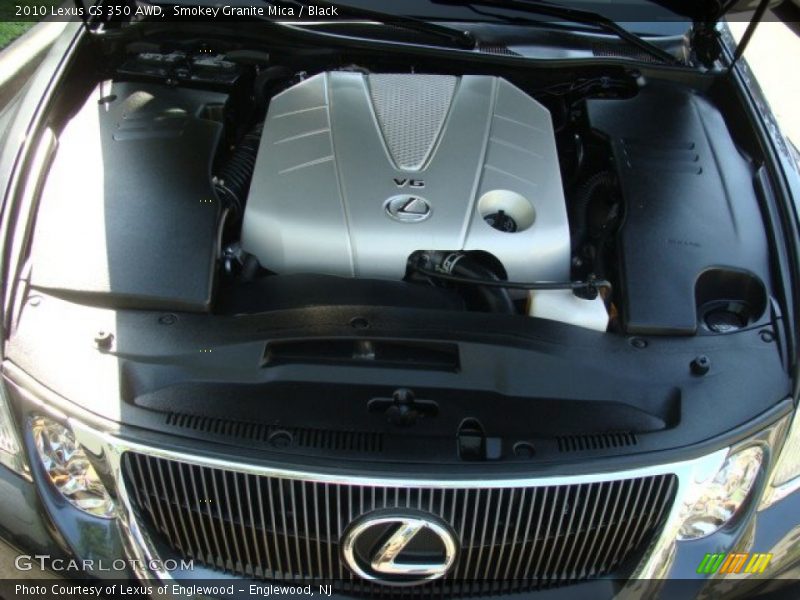 Smokey Granite Mica / Black 2010 Lexus GS 350 AWD