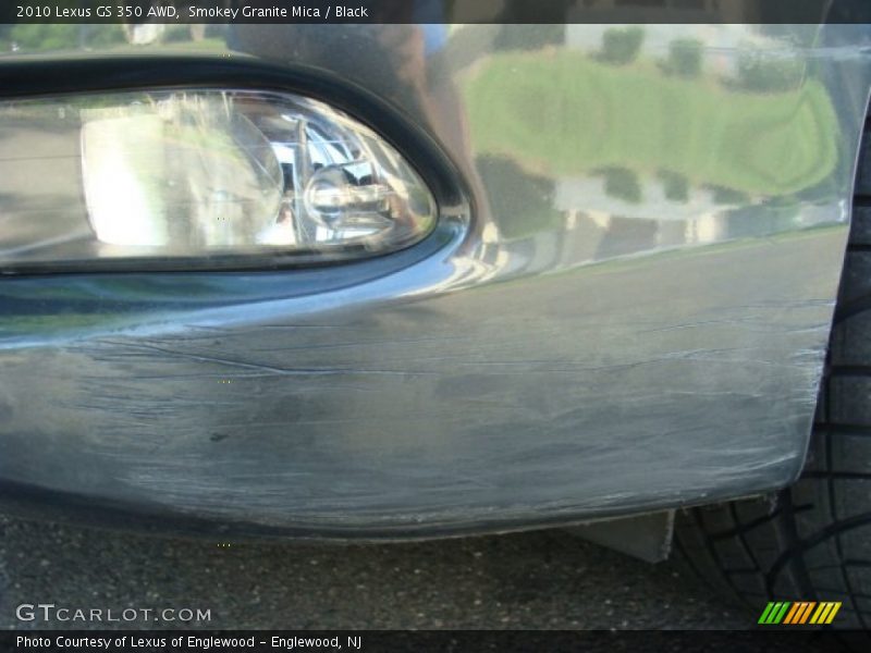 Smokey Granite Mica / Black 2010 Lexus GS 350 AWD