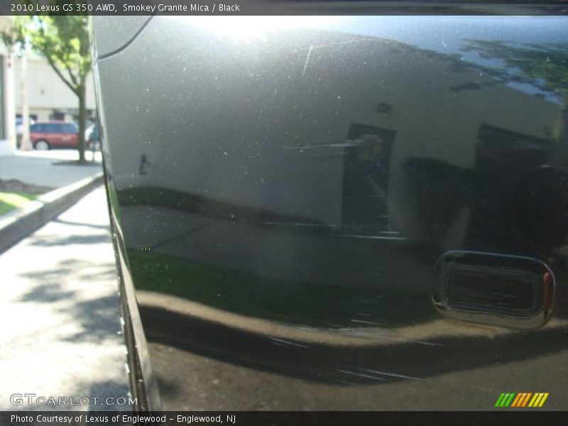 Smokey Granite Mica / Black 2010 Lexus GS 350 AWD