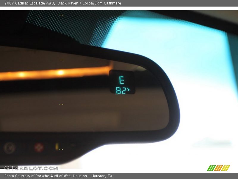 Black Raven / Cocoa/Light Cashmere 2007 Cadillac Escalade AWD
