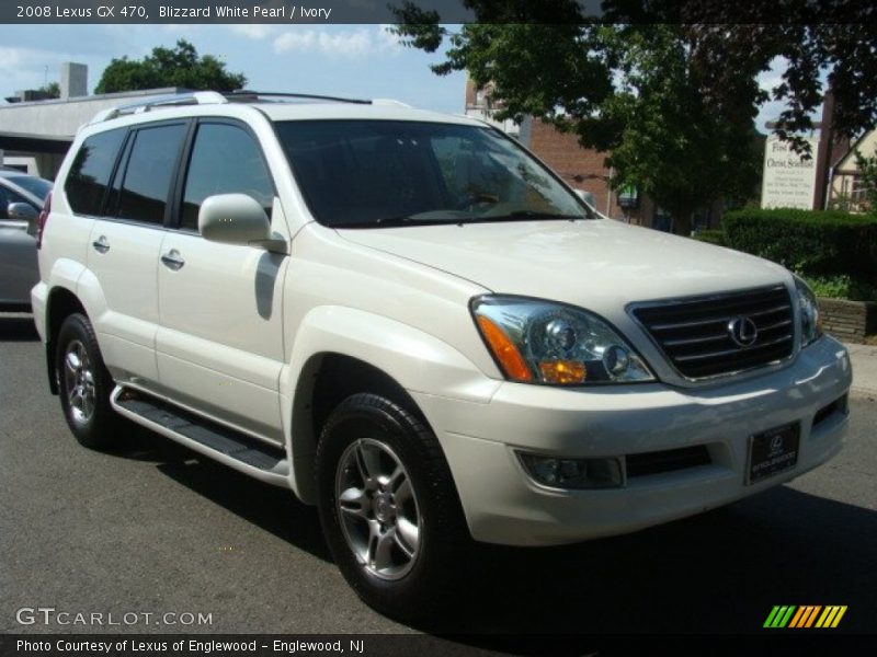 Blizzard White Pearl / Ivory 2008 Lexus GX 470