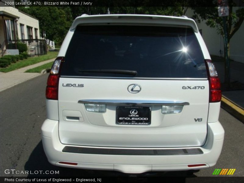 Blizzard White Pearl / Ivory 2008 Lexus GX 470