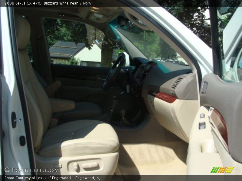 Blizzard White Pearl / Ivory 2008 Lexus GX 470