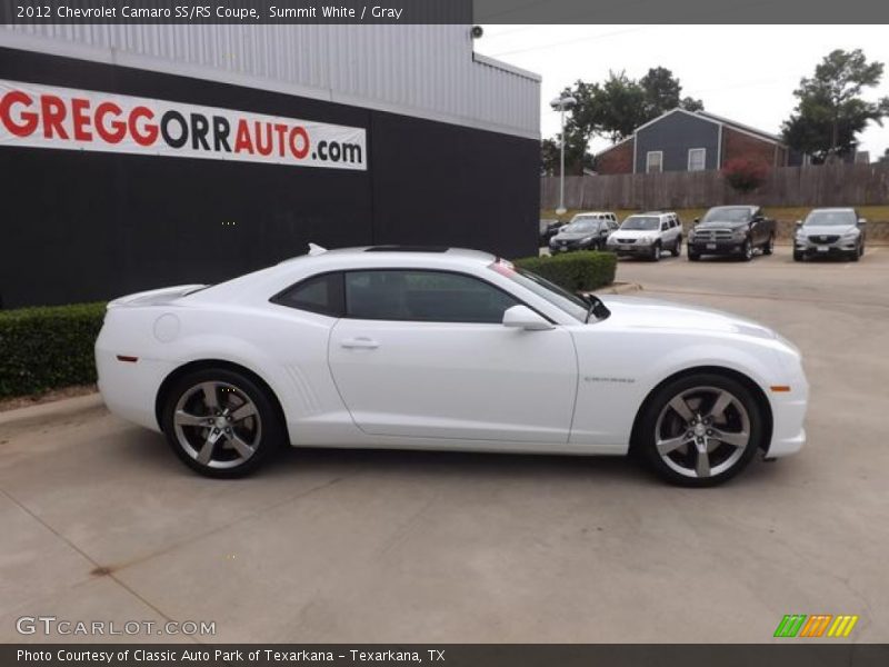 Summit White / Gray 2012 Chevrolet Camaro SS/RS Coupe
