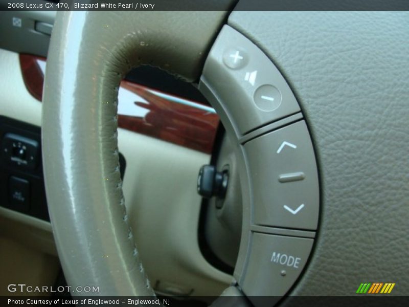 Blizzard White Pearl / Ivory 2008 Lexus GX 470