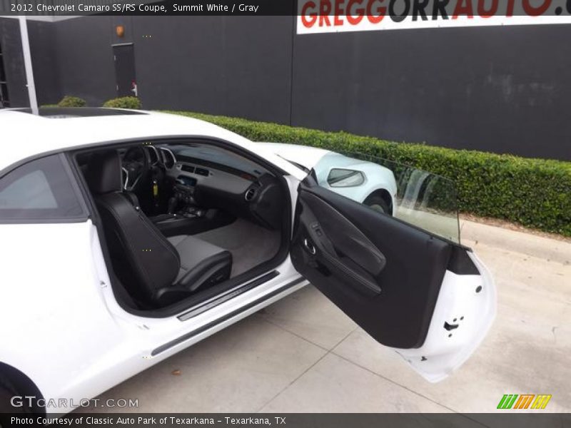 Summit White / Gray 2012 Chevrolet Camaro SS/RS Coupe