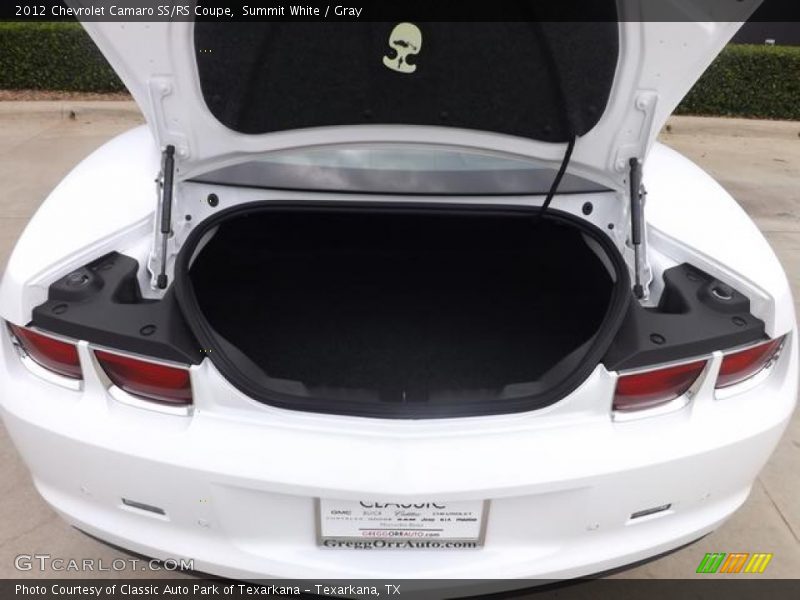 Summit White / Gray 2012 Chevrolet Camaro SS/RS Coupe