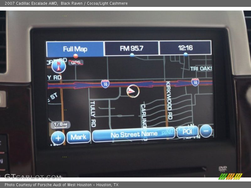 Black Raven / Cocoa/Light Cashmere 2007 Cadillac Escalade AWD