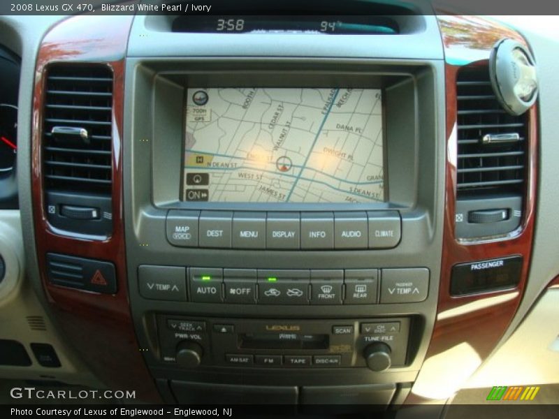 Blizzard White Pearl / Ivory 2008 Lexus GX 470