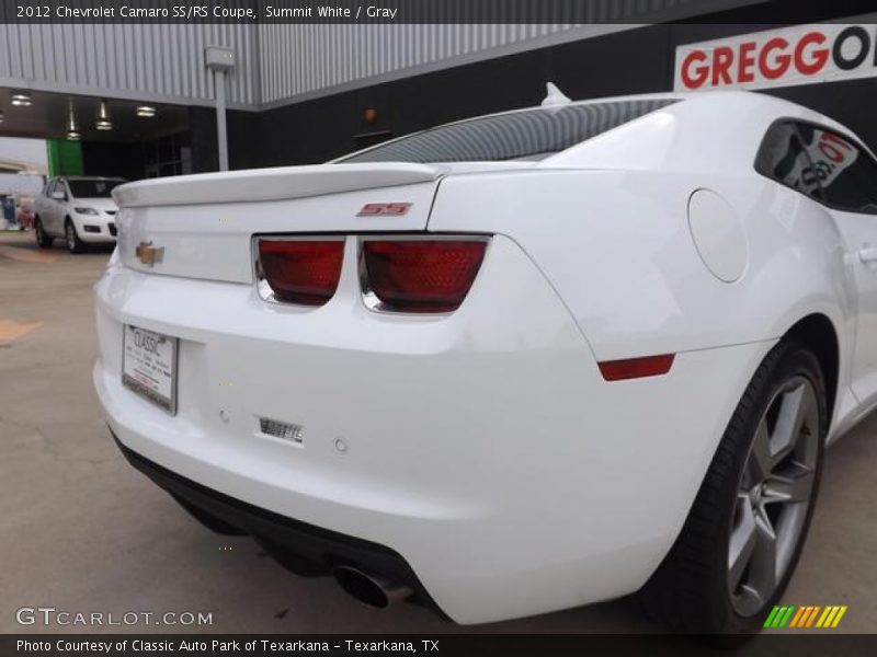 Summit White / Gray 2012 Chevrolet Camaro SS/RS Coupe