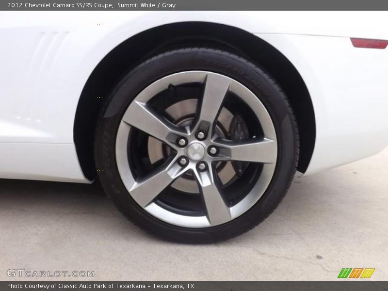 Summit White / Gray 2012 Chevrolet Camaro SS/RS Coupe