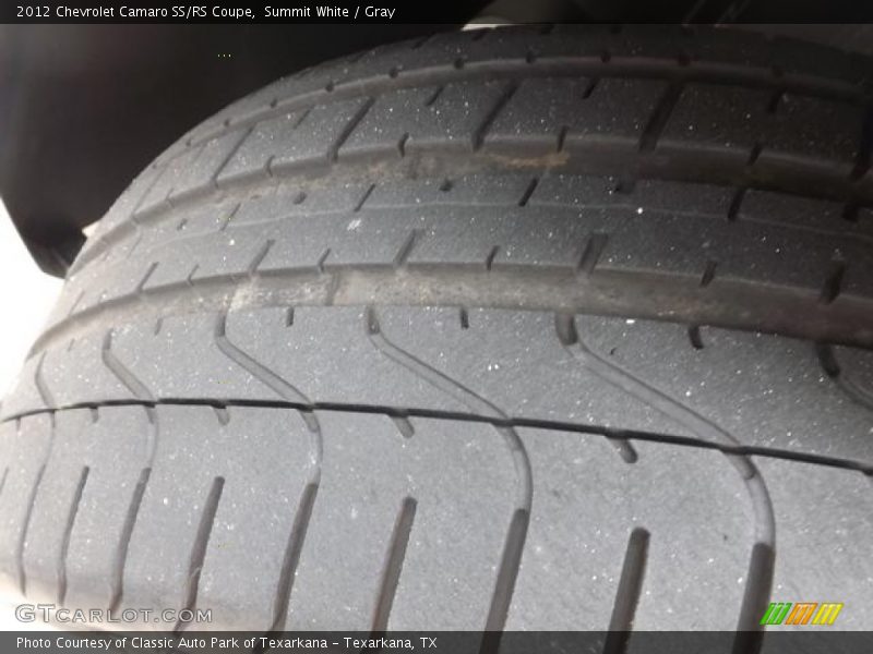 Summit White / Gray 2012 Chevrolet Camaro SS/RS Coupe