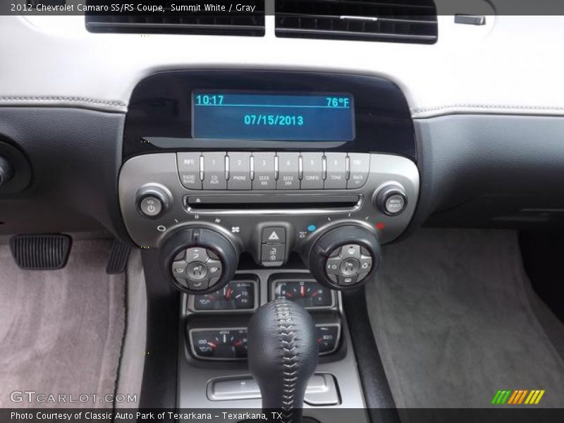 Summit White / Gray 2012 Chevrolet Camaro SS/RS Coupe