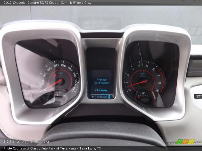 Summit White / Gray 2012 Chevrolet Camaro SS/RS Coupe