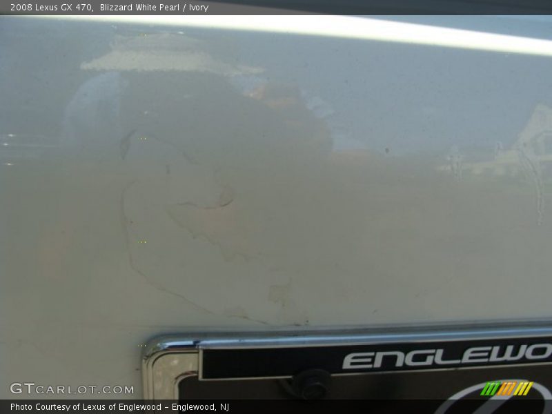 Blizzard White Pearl / Ivory 2008 Lexus GX 470