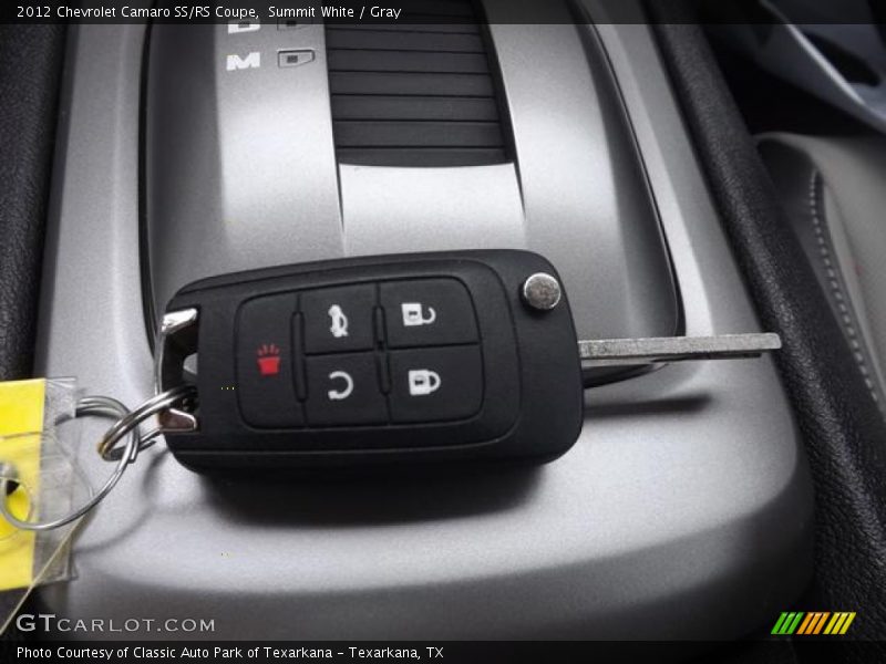 Summit White / Gray 2012 Chevrolet Camaro SS/RS Coupe