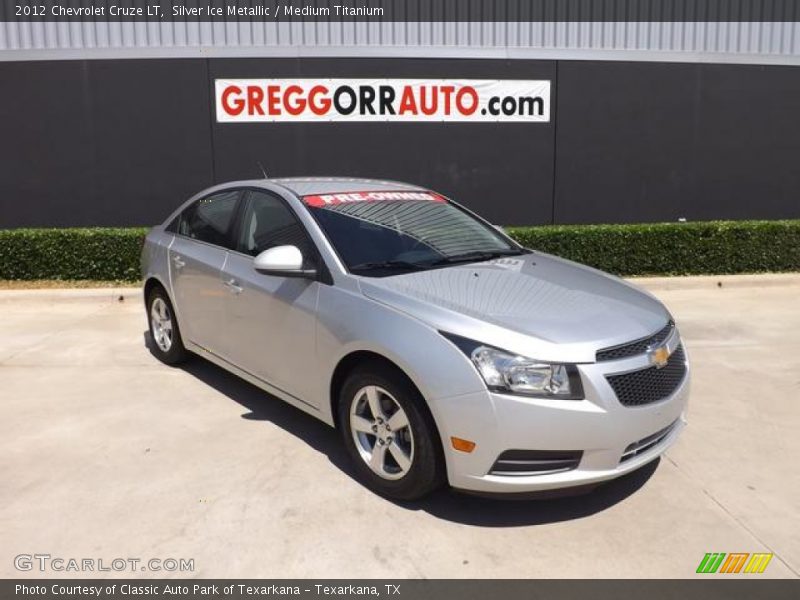Silver Ice Metallic / Medium Titanium 2012 Chevrolet Cruze LT