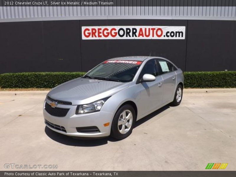 Silver Ice Metallic / Medium Titanium 2012 Chevrolet Cruze LT