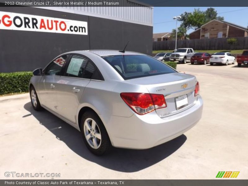 Silver Ice Metallic / Medium Titanium 2012 Chevrolet Cruze LT