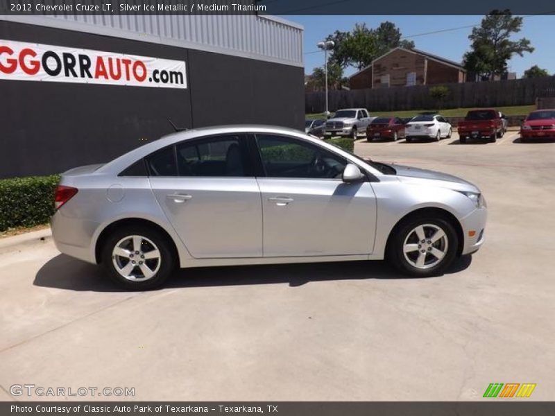 Silver Ice Metallic / Medium Titanium 2012 Chevrolet Cruze LT