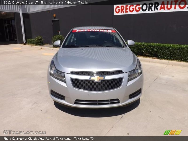 Silver Ice Metallic / Medium Titanium 2012 Chevrolet Cruze LT