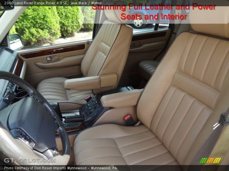 Java Black / Walnut 2000 Land Rover Range Rover 4.0 SE