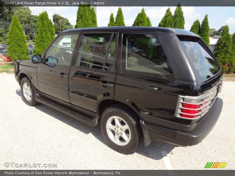Java Black / Walnut 2000 Land Rover Range Rover 4.0 SE