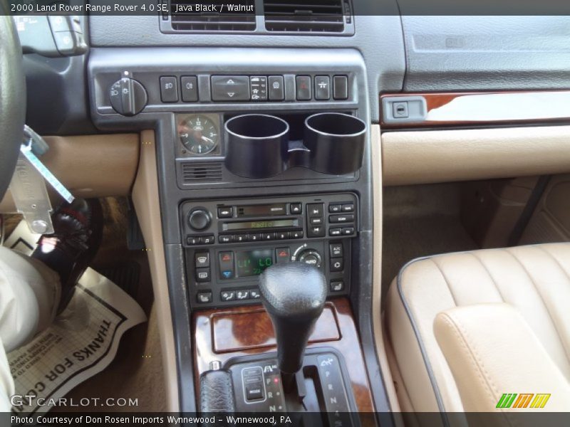 Java Black / Walnut 2000 Land Rover Range Rover 4.0 SE