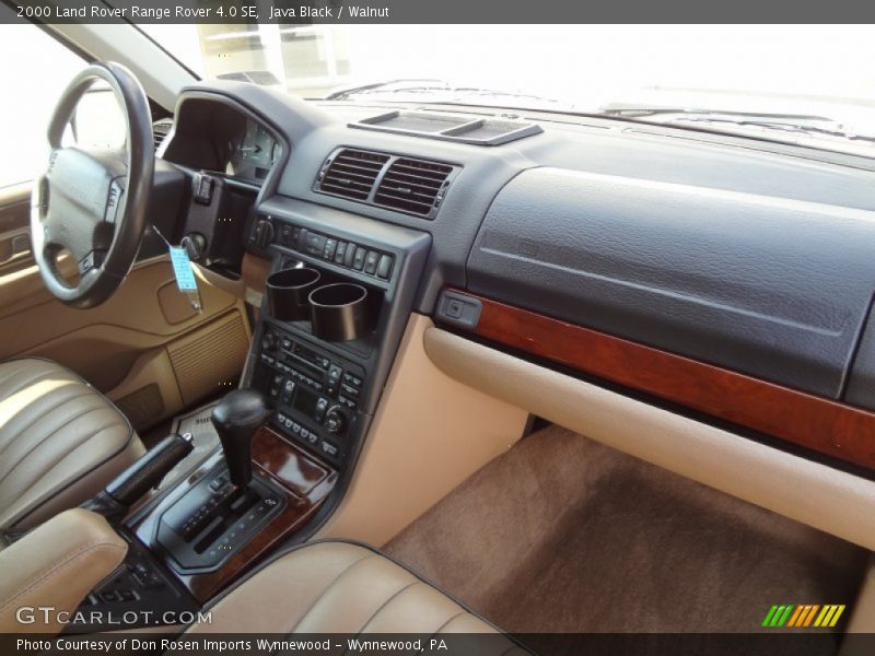 Dashboard of 2000 Range Rover 4.0 SE