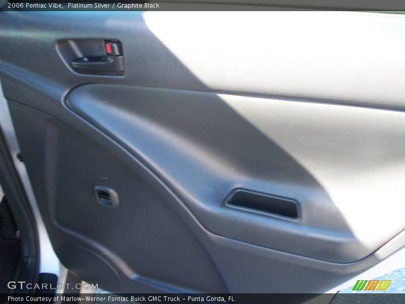 Platinum Silver / Graphite Black 2006 Pontiac Vibe