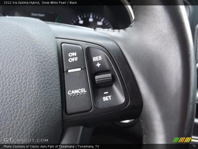 Snow White Pearl / Black 2012 Kia Optima Hybrid