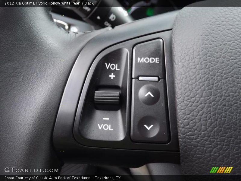 Snow White Pearl / Black 2012 Kia Optima Hybrid