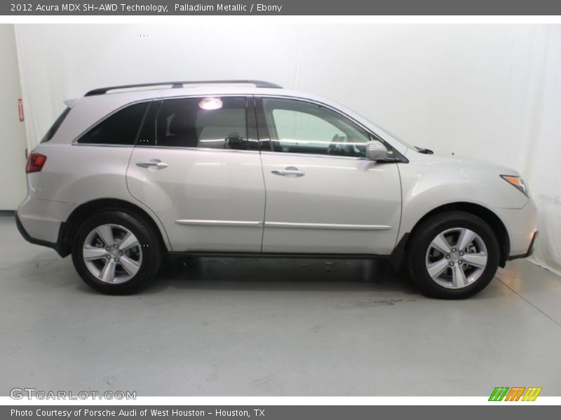 Palladium Metallic / Ebony 2012 Acura MDX SH-AWD Technology