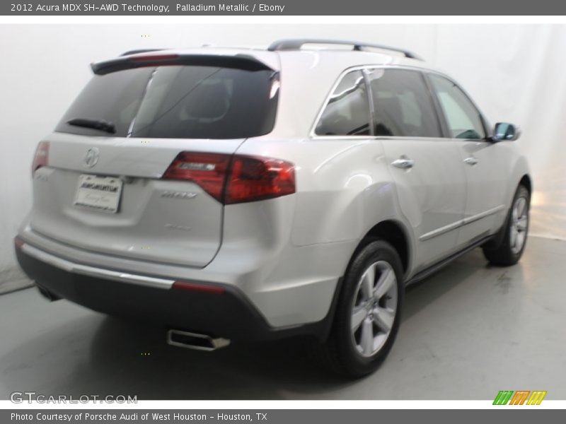 Palladium Metallic / Ebony 2012 Acura MDX SH-AWD Technology