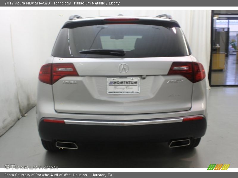 Palladium Metallic / Ebony 2012 Acura MDX SH-AWD Technology