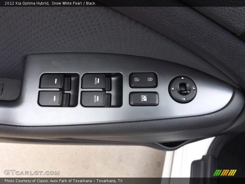 Snow White Pearl / Black 2012 Kia Optima Hybrid