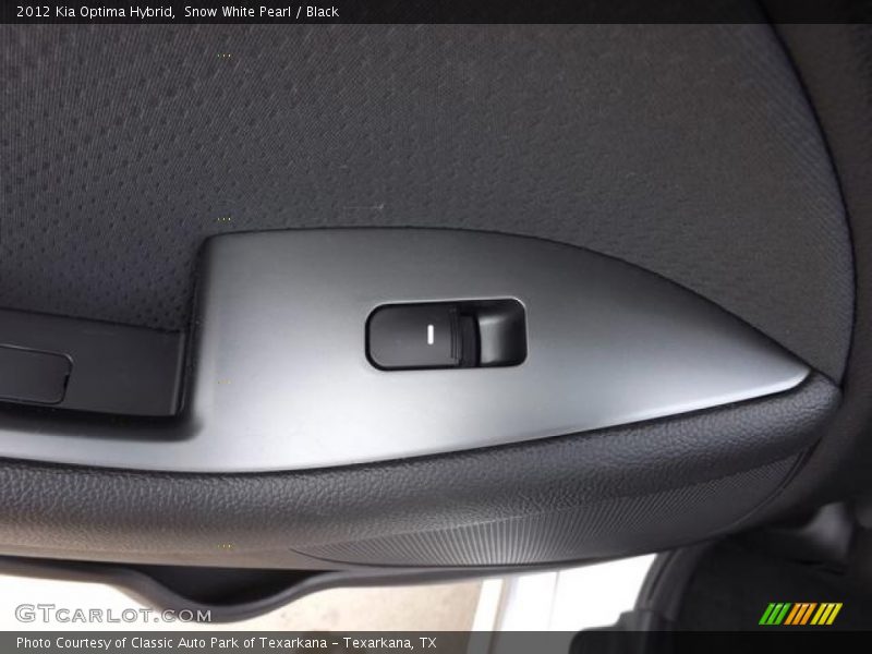 Snow White Pearl / Black 2012 Kia Optima Hybrid