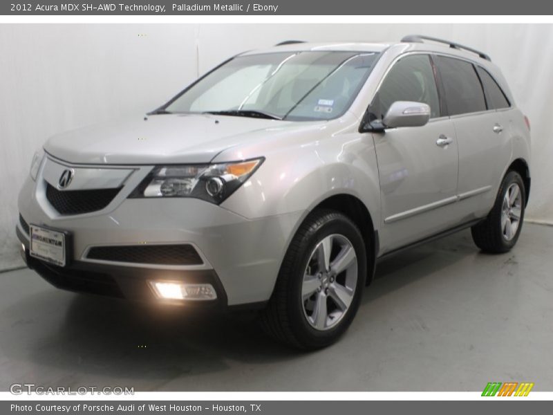 Palladium Metallic / Ebony 2012 Acura MDX SH-AWD Technology