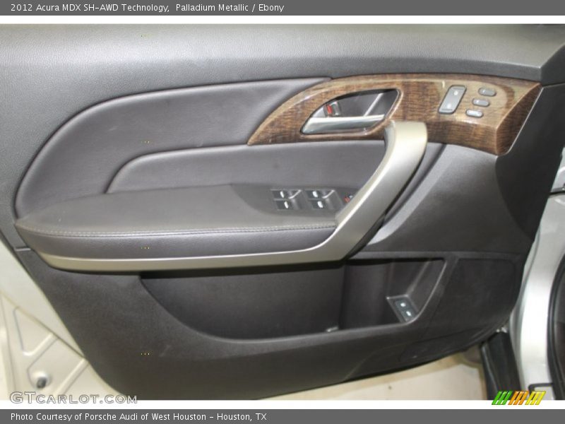Palladium Metallic / Ebony 2012 Acura MDX SH-AWD Technology